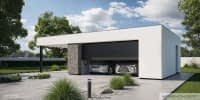 Garaż HOMEKONCEPT G 08 - wizualizacja 4