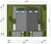 D449 - Zabudowa bliźniacza WT2021 - wizualizacja 10