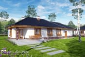 Filipek A1 z garażem 2st. - wizualizacja 3