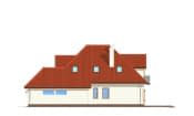 Projekt domu Hornówek 2 – elewacja boczna 2