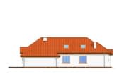 Projekt domu Jamnik – elewacja boczna 1