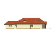 Projekt domu Jamnik 2 – elewacja boczna 1