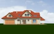 Projekt domu Joanna 2 – widok bryły domu 4