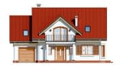 Projekt domu Julka 4 – elewacja frontowa