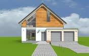 Projekt domu Jurajski – widok bryły domu 4