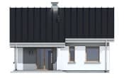 Projekt domu Kajtek – elewacja ogrodowa
