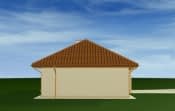 Projekt domu Klejnot – widok bryły domu 3
