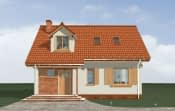 Projekt domu Klif – widok bryły domu 3