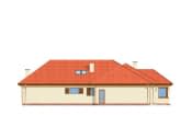 Projekt domu Komfortowy 2 – elewacja boczna 2