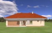 Projekt domu Komfortowy 3 – widok bryły domu 4