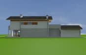 Projekt domu Lugano – widok bryły domu 3