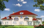 Projekt domu Malibu – wizualizacja od strony ogrodu 2