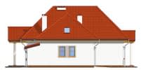 Projekt domu Mazurek 3 – elewacja boczna lewa