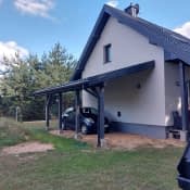 Projekt domu Mikrus – wizualizacja