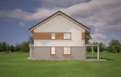 Projekt domu Miranda – widok bryły domu 1