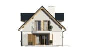 Projekt domu Na Swoim 2 – elewacja ogrodowa
