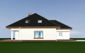 Projekt domu Natalia 2 – widok bryły domu 3