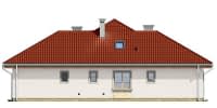 Projekt domu Natalia 3 – elewacja boczna prawa