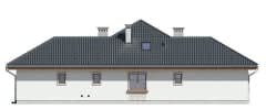 Projekt domu Natalia 4 – elewacja boczna prawa