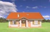 Projekt domu Niezapominajka – widok bryły domu 4