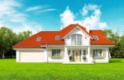 Projekt domu Ofelia wariant B – widok bryły domu 1