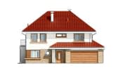 Projekt domu Orchidea – elewacja frontowa
