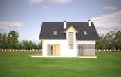 Projekt domu Oskar – widok bryły domu 1