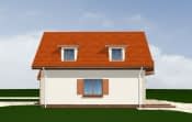 Projekt domu Pierwszy Dom – widok bryły domu 4