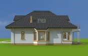 Projekt domu Prymus – widok bryły domu 2