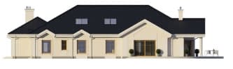 Projekt domu Rezydencja Parkowa 2 – elewacja ogrodowa