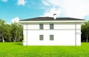 Projekt domu Riwiera 2 wariant B – widok bryły domu 3