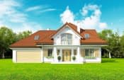 Projekt domu Romeo – widok bryły domu 1