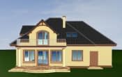Projekt domu Saga 2 – widok bryły domu 2