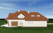 Projekt domu Siedziba – widok bryły domu 2