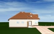 Projekt domu Siedziba – widok bryły domu 3