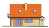 Projekt domu Smyk – elewacja boczna lewa