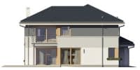 Projekt domu Sydney – elewacja boczna lewa
