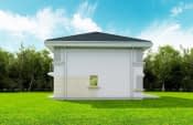 Projekt domu Szafir – widok bryły domu 2