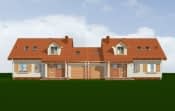 Projekt domu Szkwał – widok bryły domu 4