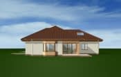 Projekt domu Trzypokoleniowy – widok bryły domu 1