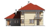 Projekt domu Turkus – elewacja ogrodowa