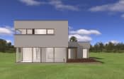 Projekt domu Vertigo – widok bryły domu 1