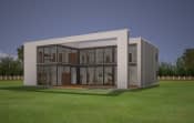 Projekt domu Villa Nova – widok bryły domu 3