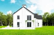 Projekt domu Willa Anna Maria – widok bryły domu 4