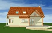 Projekt domu Wiosenny – widok bryły domu 1