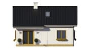 Projekt domu Zosia 3 – elewacja ogrodowa