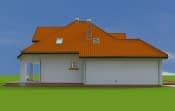 Projekt domu Zuzia – widok bryły domu 4