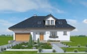 Projekt domu Agnieszka 3 B – widok bryły domu 1