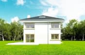 Projekt domu Szafir wariant B – widok bryły domu 4