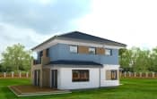 Projekt domu Szmaragd 5 – widok bryły domu 3